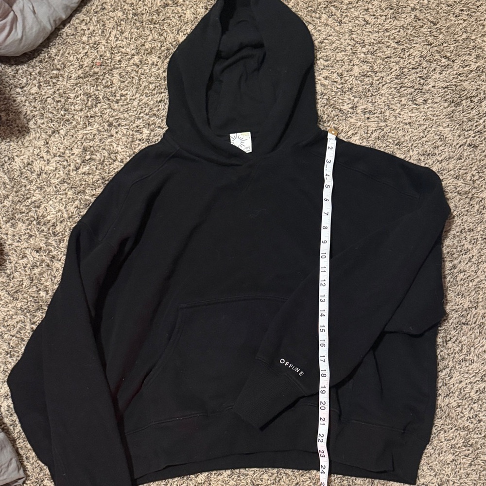 Black Offline Hoodie
